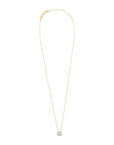 Kurshuni Peace Necklace Woman Necklace Gold Size - 925/1000 Silver, Cubic Zirconia