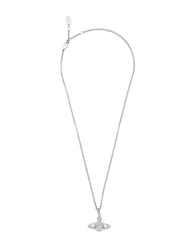 Vivienne Westwood Woman Necklace Silver Size - Brass