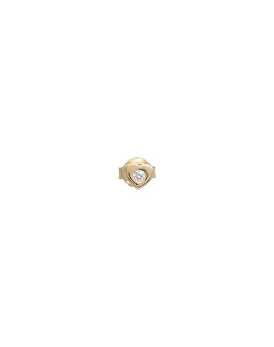 Kurshuni Debra Minisingle Earring Woman Single Earring Gold Size - 925/1000 Silver, Cubic Zirconia