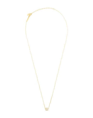 Kurshuni Olga Necklace Woman Necklace Gold Size - 925/1000 Silver, Cubic Zirconia