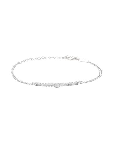 Kurshuni Erin Bracelet Woman Bracelet Silver Size - 925/1000 Silver, Cubic Zirconia