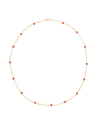 Shyla Venus-necklace Woman Necklace Red Size - 925/1000 Silver, 916/1000 Gold Plated