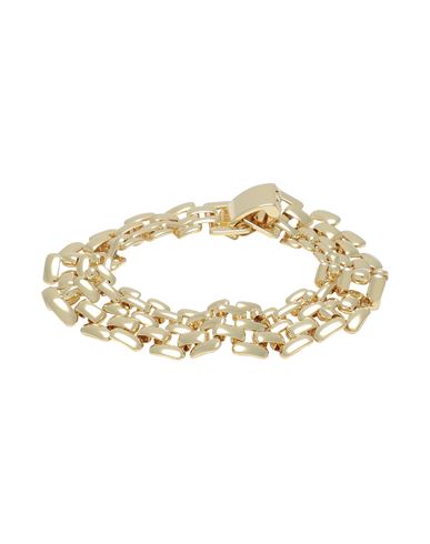 Shop Luv Aj Woman Bracelet Gold Size - Brass