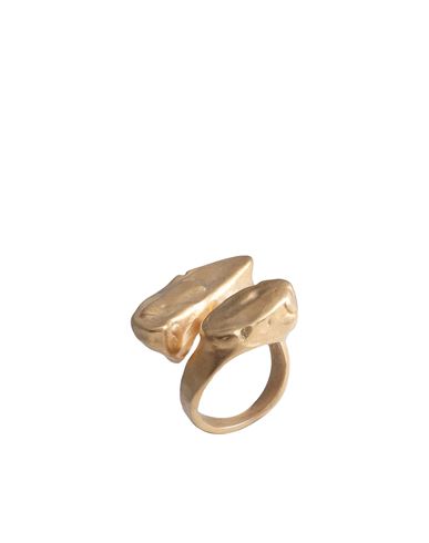Dsquared2 Man Ring Gold Size L Brass