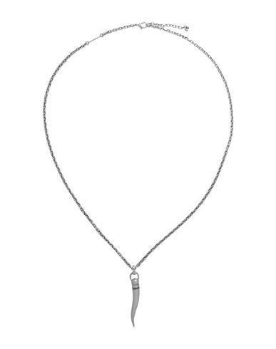 Dsquared2 Man Necklace Silver Size - Tin Alloy, Brass