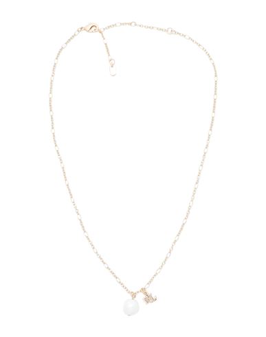Lauren Ralph Lauren Woman Necklace Gold Size - Brass, Glass, Zinc