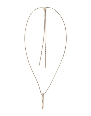Lauren Ralph Lauren Woman Necklace Gold Size - Brass, Glass, Steel