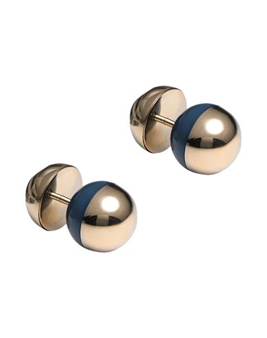 Marni Man Cufflinks And Tie Clips Navy Blue Size - Metal In Gold