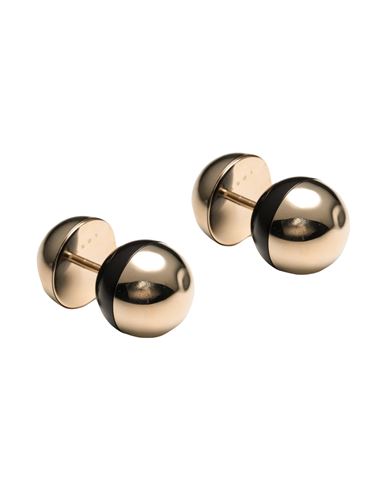 Marni Man Cufflinks And Tie Clips Black Size - Metal In Gold