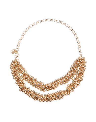 8 By Yoox Multiple Spheres Necklace Woman Necklace Gold Size - Iron