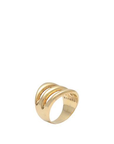 Hanrej Woman Ring Gold Size 10.5 Brass