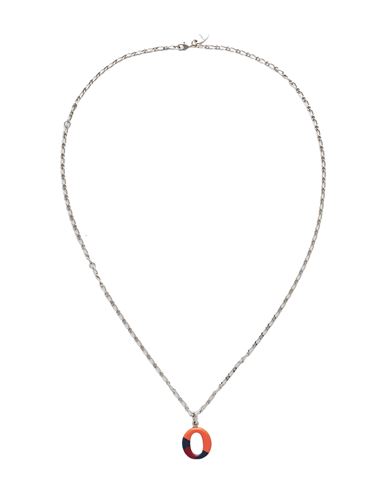 Chloé Woman Necklace Orange Size - Brass In Metallic