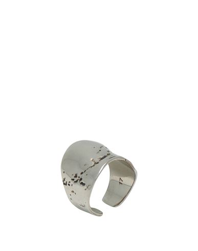 Alexander Mcqueen Woman Ring Silver Size 9.5 Metal