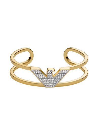 Emporio Armani Woman Bracelet Gold Size - Brass