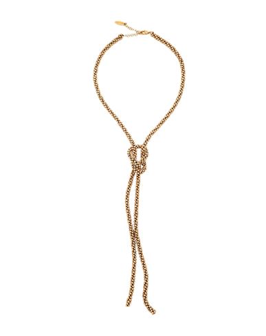 Brunello Cucinelli Woman Necklace Gold Size - 925/1000 Silver