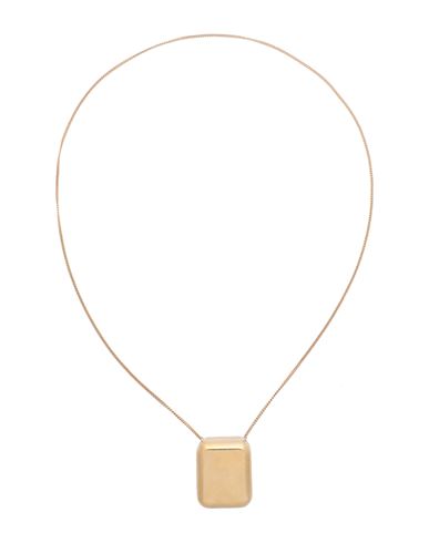 Jil Sander Woman Necklace Gold Size - Metal