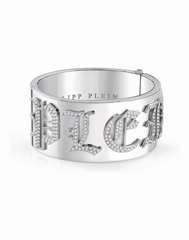 Philipp Plein Pp Lady Gothic Crystal Bangle Bracelet Woman Bracelet Silver Size Onesize Stainless St