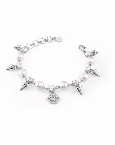 Philipp Plein Rhapsody Crystal Bracelet Woman Bracelet Silver Size Onesize Stainless Steel