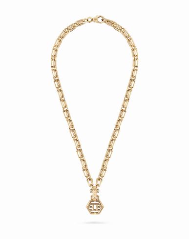 Philipp Plein Plein Icon Chain Necklace Man Necklace Gold Size Onesize Stainless Steel