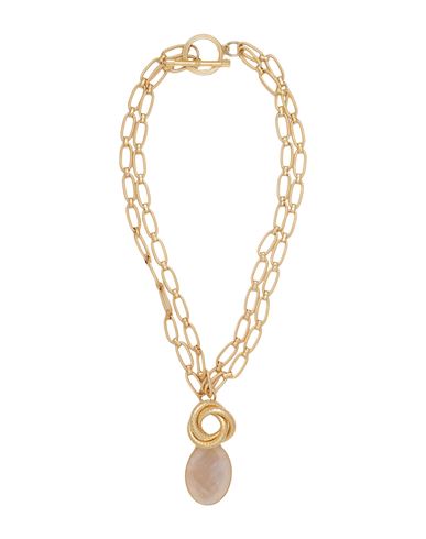 D'estree Destree Woman Necklace Gold Size - Metal, Stone