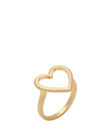 Zadig & Voltaire Woman Ring Gold Size 3.5 Metal