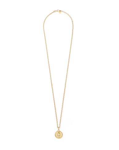 Shop Philipp Plein 3d $kull Crystal Cable Chain Necklace Man Necklace Gold Size Onesize Stainless Steel