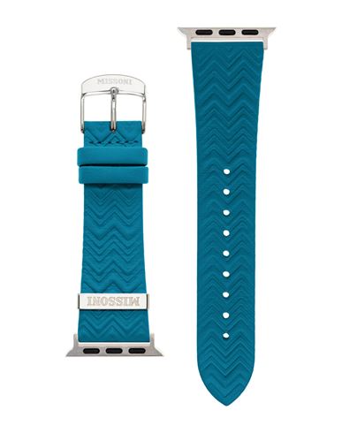 Missoni Green Zigzag Leather Strap For Apple Watch 38/40/41mm