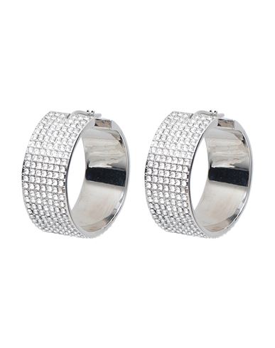 Shop Etro Woman Earrings Silver Size - Metal