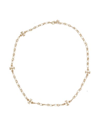 Shop Tory Burch Woman Necklace Gold Size - Metal