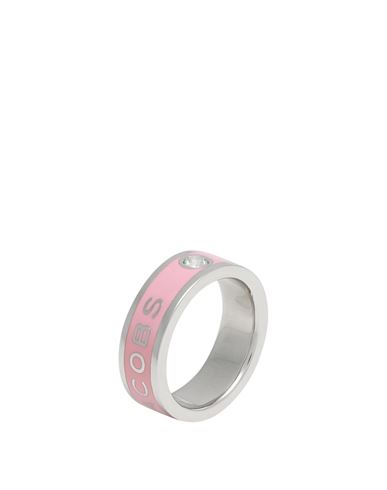 Marc Jacobs Woman Ring Pink Size 4.5 Metal