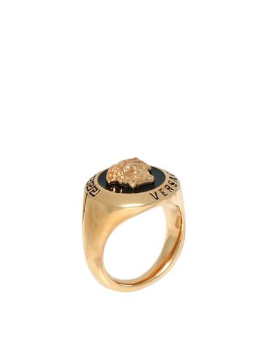 Versace Woman Ring Gold Size 9.5 Brass