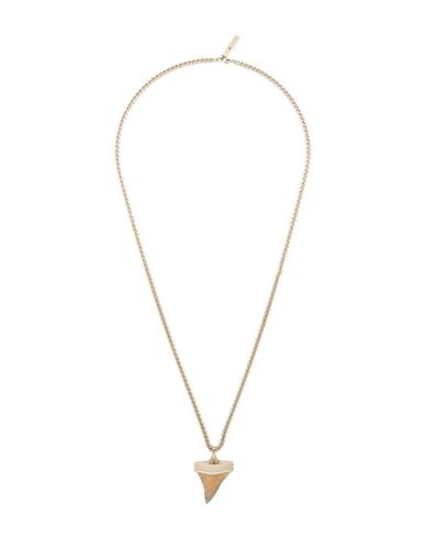 Shop Givenchy Woman Necklace Gold Size - Resin, Metal