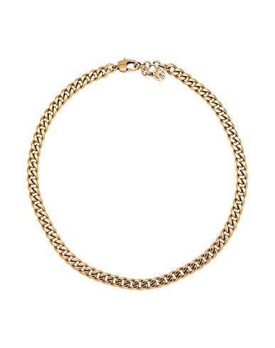 Shop Alexander Mcqueen Woman Necklace Gold Size - Metal