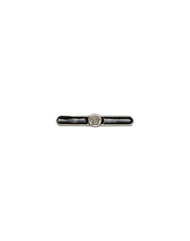 Shop Versace Gianni  Man Cufflinks And Tie Clips Black Size - Metal