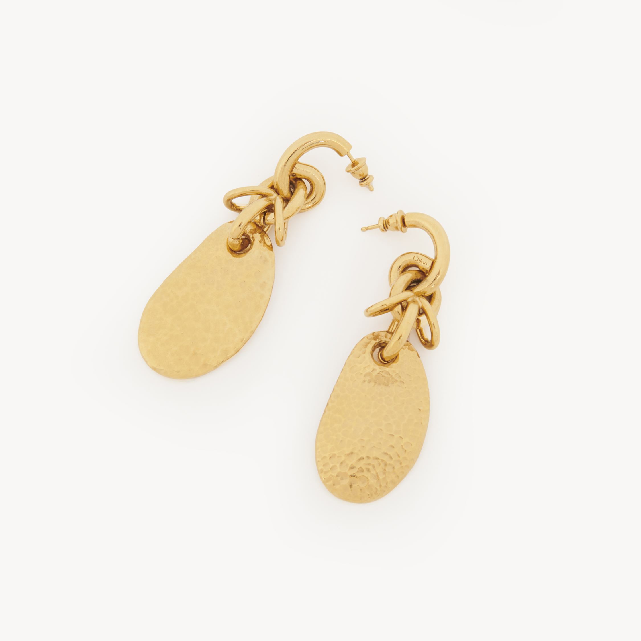 Chloé Boucles D'oreilles  Petal Femme Or Taille Onesize 100% Laiton In Gold