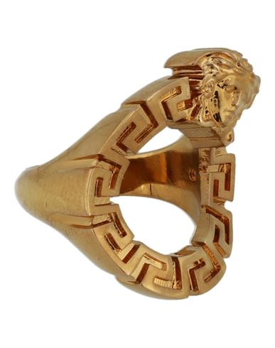 Shop Versace Medusa Ring Woman Ring Gold Size 13 Metal