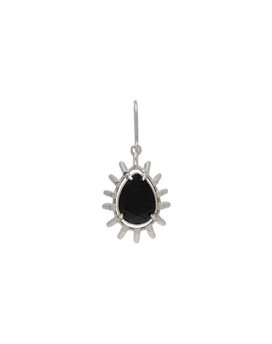 Celine Woman Single Earring Silver Size - Metal In Silver