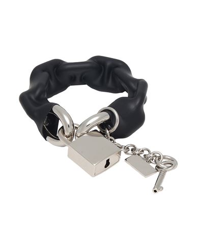 Mm6 Maison Margiela Woman Bracelet Black Size Ii Brass, Metal, Pmma (polymethyl Methacrylate), Polyp In Black