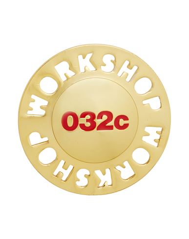 032c Woman Brooch Gold Size - Metal In Gold