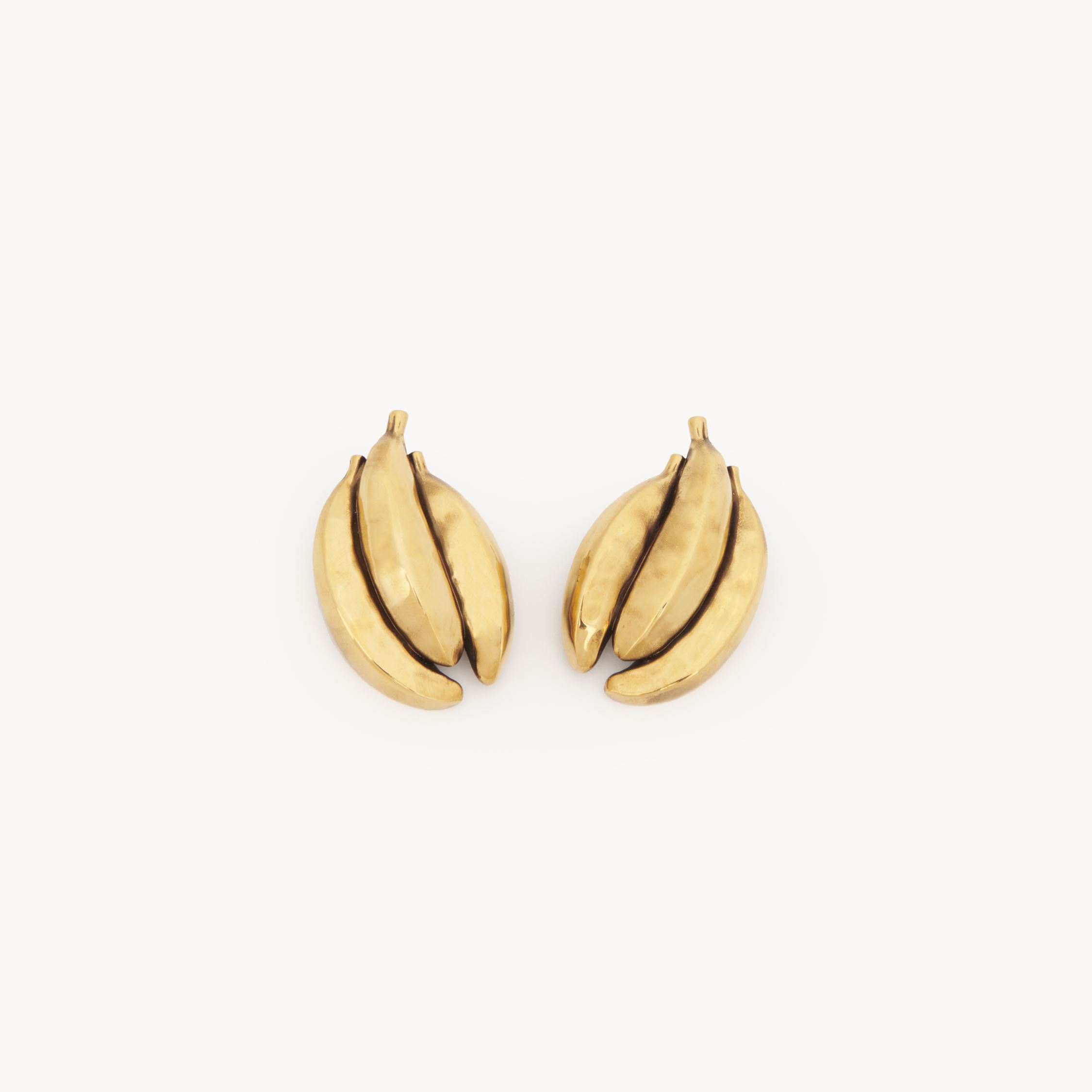 CHLOÉ THE CHLOÉ BANANAS EARRINGS GOLD SIZE ONESIZE 100% COPPER