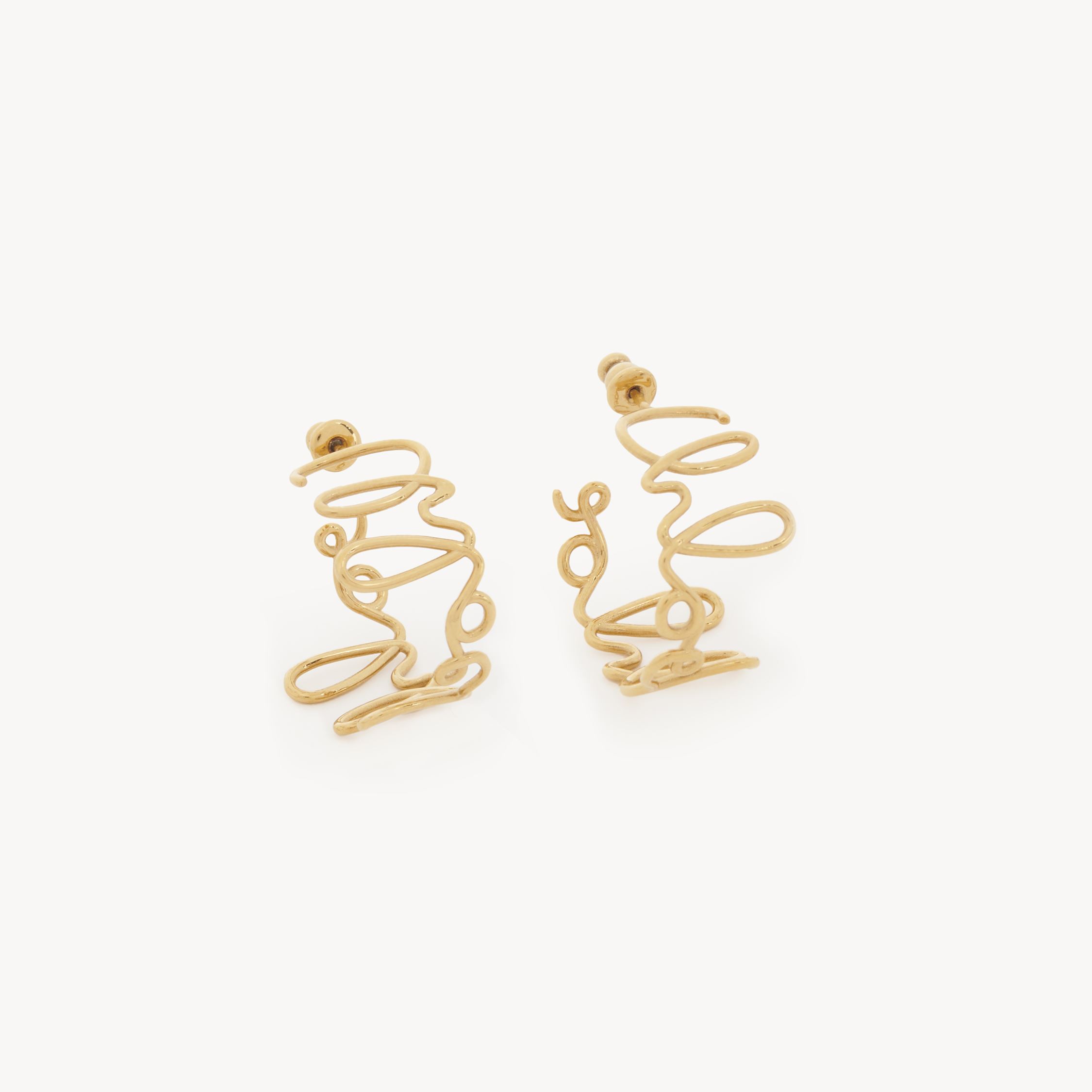 Chloé Boucles D'oreilles  Iconic Femme Or Taille Onesize 100% Laiton In Gold