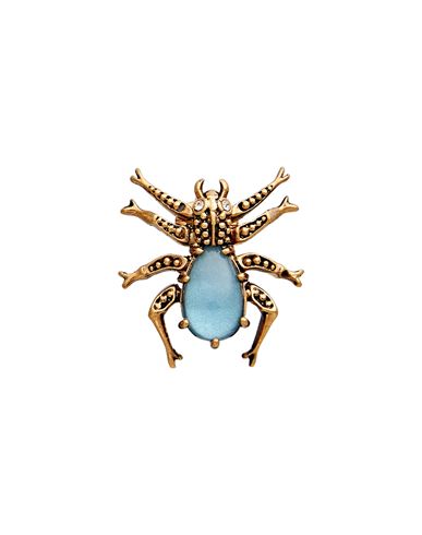 Dsquared2 Woman Single Earring Sky Blue Size - Metal, Brass