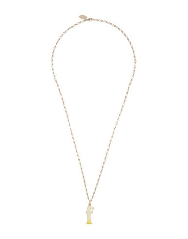 Chloé Woman Necklace Gold Size - Brass, Enamel In Gold