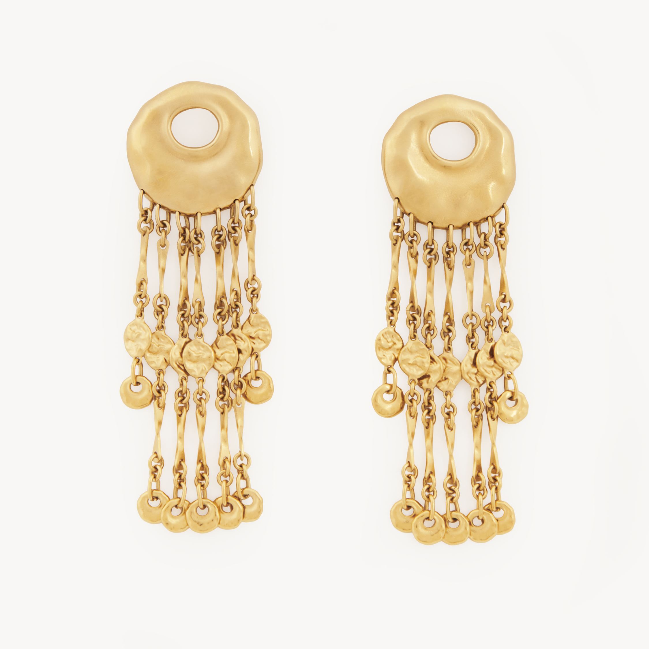 Chloé Boucles D'oreilles  Eclectic Femme Or Taille Onesize 100% Laiton In Gold