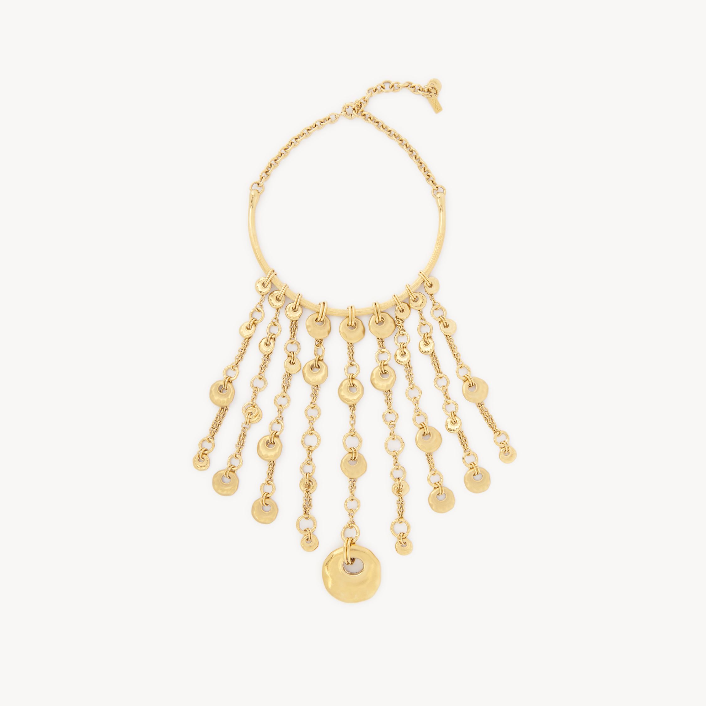 Chloé The  Eclectic Necklace Gold Size Onesize 100% Brass, Copper In Gold