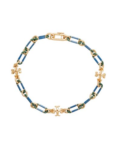 Tory Burch Woman Necklace Blue Size - Metal