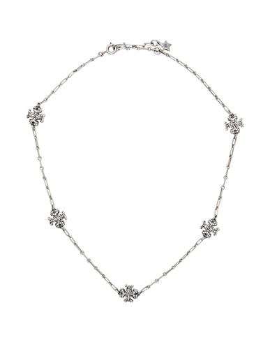 Tory Burch Woman Necklace Silver Size - Metal