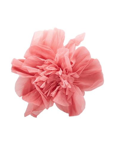 Max Mara Woman Brooch Pink Size - Silk In Pink