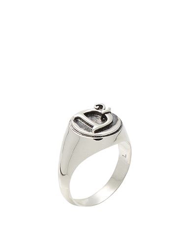 DSQUARED2 DSQUARED2 MAN RING SILVER SIZE L METAL 