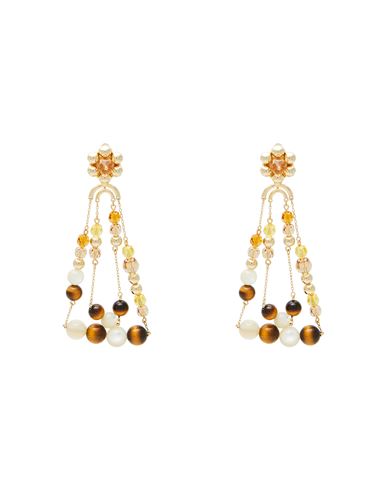 SWAROVSKI SWAROVSKI WOMAN EARRINGS GOLD SIZE - SWAROVSKI CRYSTAL, STONE, METAL